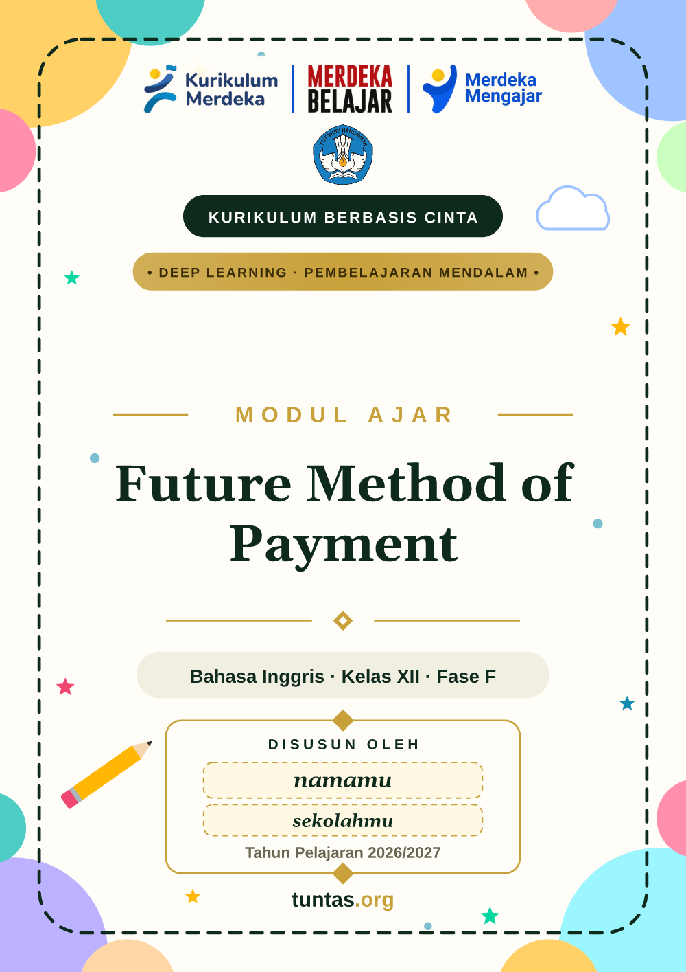 Sampul modul ajar Future Method of Payment