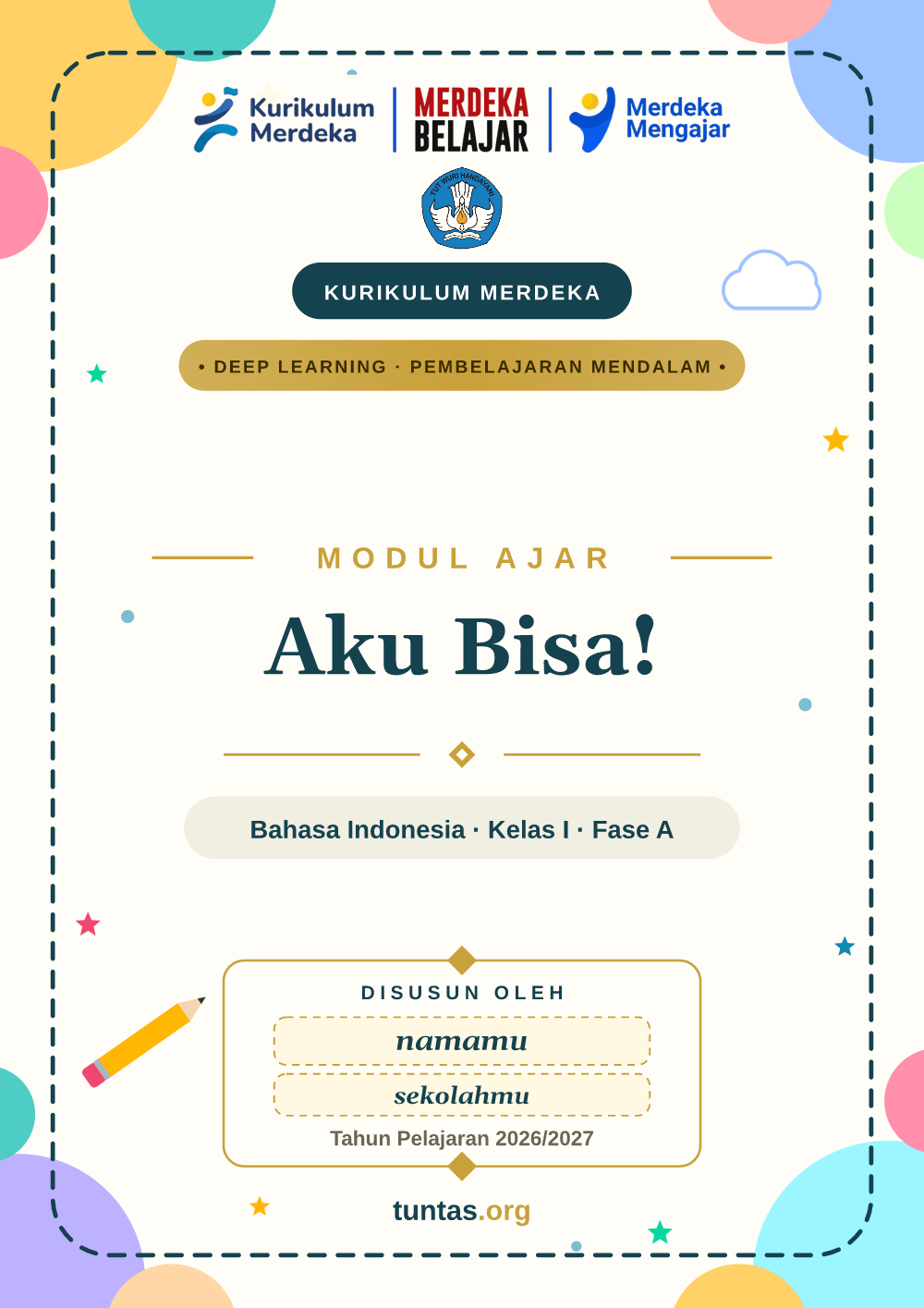 Sampul modul ajar Aku Bisa!